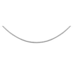 Lantisor argint rodiat 42 cm model venetian DiAmanti KVD010R-42cm-DIA (Argint 925‰ 1,1 g.)